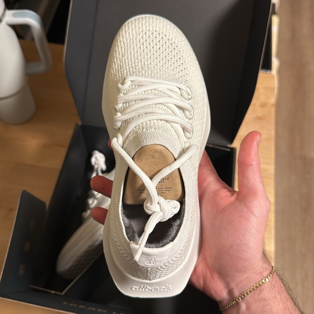 Allbirds Tree Dashers Blizzard (White) US W6.5 - Picture 5 of 8